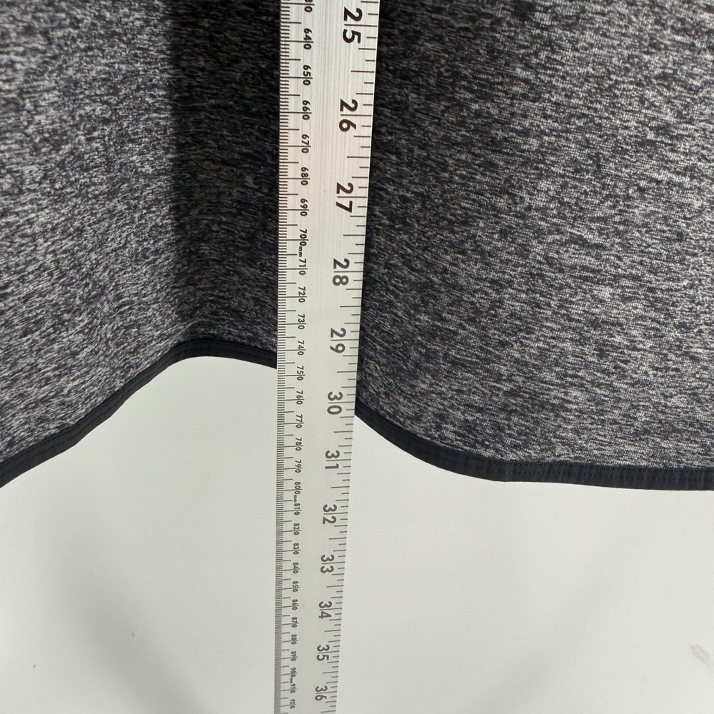 Lululemon Mens XXL Heathered Grey Space Dye Half Zip Hoodie Pullover Activewear - Picture 6 of 9